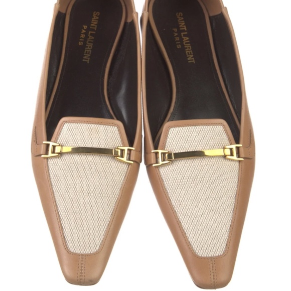 leather flat loafers - Picture 2 of 5